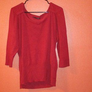 Maurices Woman X Large Red Warm Comfortable Outdoors Long Sleeve Shirt